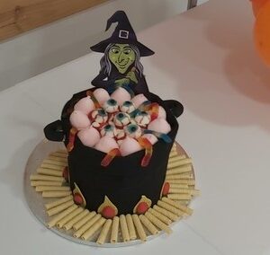 Tarta de Chuches castillo encantado
