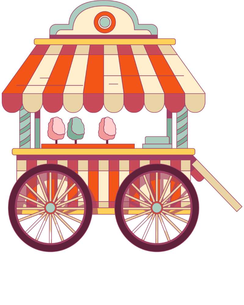 zaragoza carrito de chuches